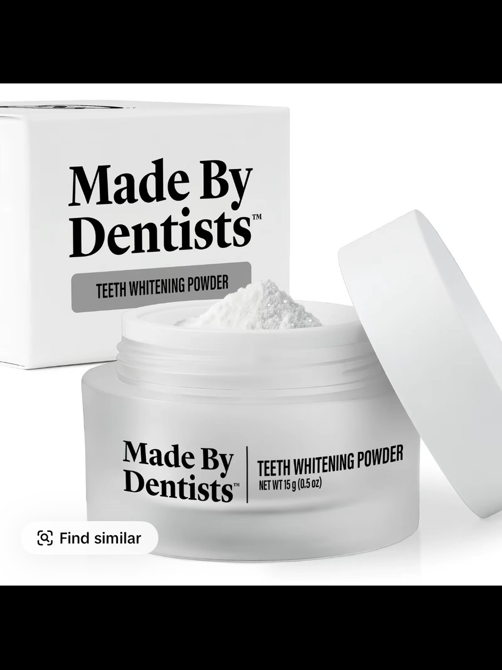 Made By Dentists Teeth Whitening Powder |
Daily Oral Care & Whitening Support |